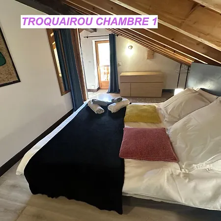 Maison Des Vignes- Troquairou Et Becca Motta Brides-les-Bains Exterior photo